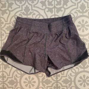 Lululemon hotty hot lined short size 6. Like new!